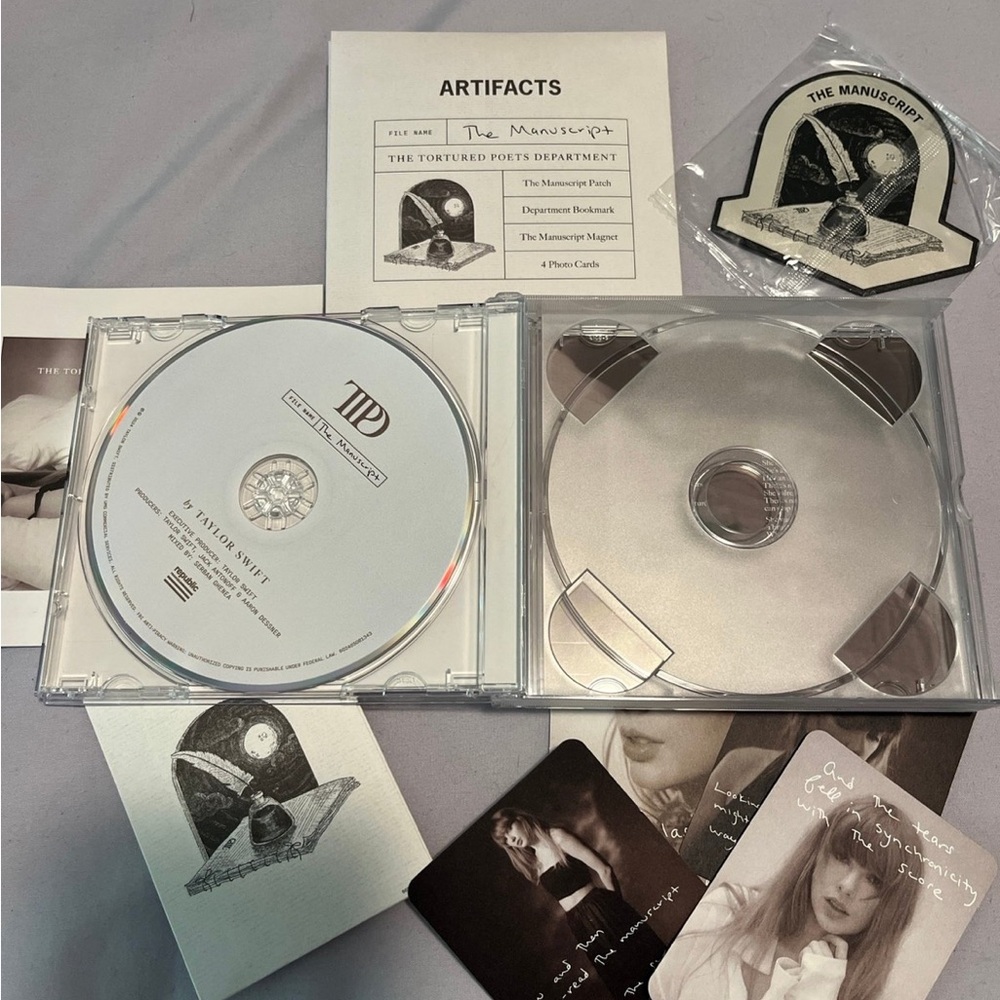 Taylor Swift TTPD The Manuscript Collector's Edition Tortured Poets Deptartment